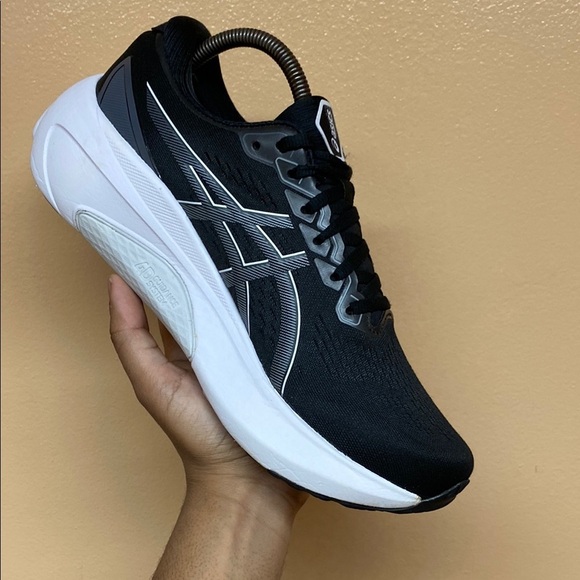 ASICS Gel Kayano 30 Running Sneakers “Black White Sheet Rock” - Picture 14 of 17